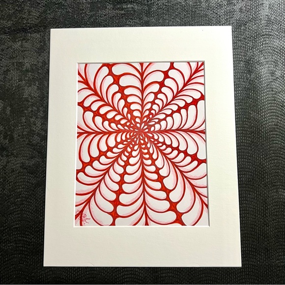 NEW ORIGINAL SIGNED ARTWORK INK DRAWING ON PAPER - Picture 1 of 12